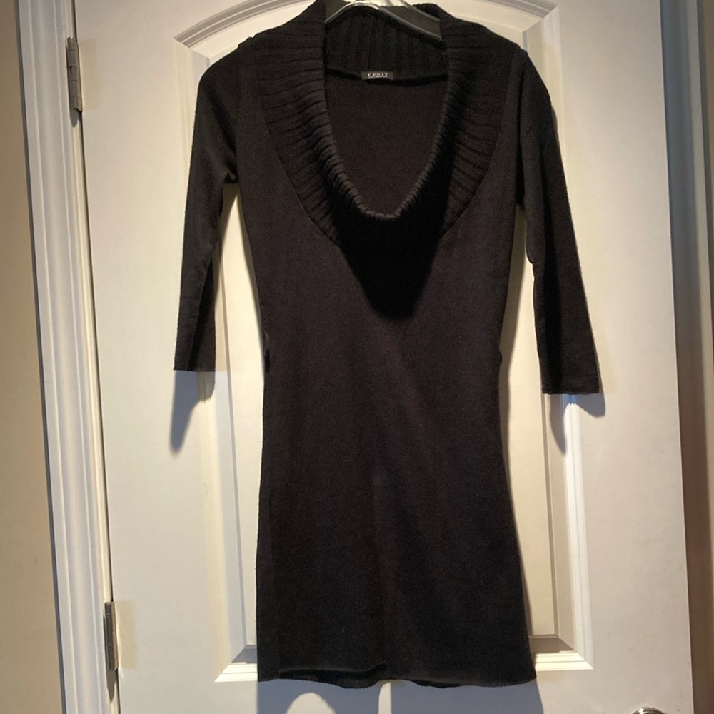 Black Sweater Dress